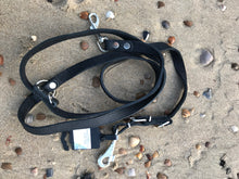 Lade das Bild in den Galerie-Viewer, HOGACA weiche Echt-Leder-Hunde-Leine, Typ 923, 12 mm x 220 cm lang.
