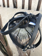 Lade das Bild in den Galerie-Viewer, HOGACA weiche Echt-Leder-Hunde-Leine, Typ 923, 12 mm x 220 cm lang.
