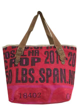Lade das Bild in den Galerie-Viewer, HOGACA coole Damen-Handtasche aus wiederverwendeten Kaffeebohnensack-Leinen Mod.3 &quot;18402&quot;, in 9 tollen Farben
